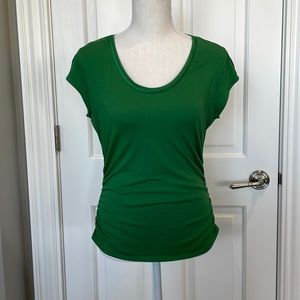 White House Black Market Green TShirt S